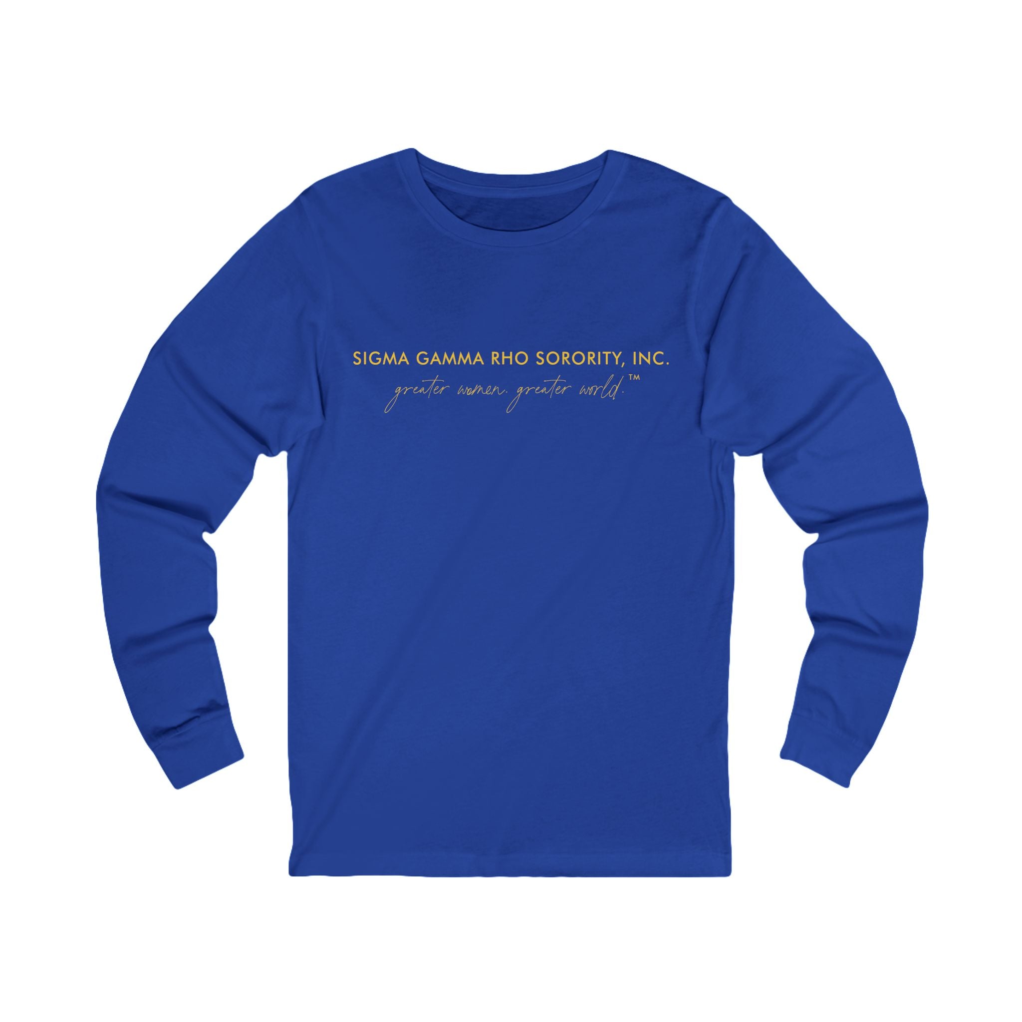 Greater Women, Greater World T-Shirt – Sigma Gamma Rho