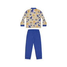 Load image into Gallery viewer, Pretty Poodle Takeover Satin Pajamas Set