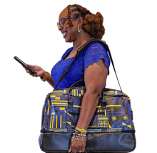 Load image into Gallery viewer, Greater Kente Carry On Weekender