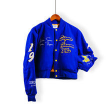 Load image into Gallery viewer, Pretty Poodle Varsity Jacket