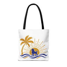 Load image into Gallery viewer, Pretty Poodle Takeover Tote Bag (White)
