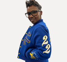 Pretty Poodle Varsity Jacket