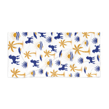 Load image into Gallery viewer, Pretty Poodle Takeover Beach Towel (White)
