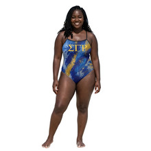 Load image into Gallery viewer, Bay Bae Resort One-Piece Swimsuit (Print)
