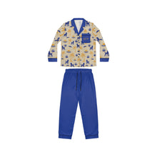 Load image into Gallery viewer, Pretty Poodle Takeover Satin Pajamas Set
