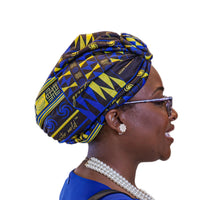 Load image into Gallery viewer, Greater Kente Headwrap
