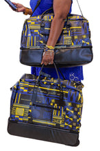 Load image into Gallery viewer, Greater Kente Rolling Weekender

