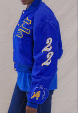 Load image into Gallery viewer, Pretty Poodle Varsity Jacket
