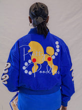 Load image into Gallery viewer, Pretty Poodle Varsity Jacket
